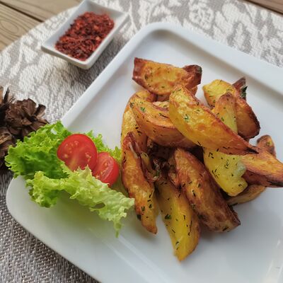 Картофель по-деревенски в Аустерия по цене 170 ₽