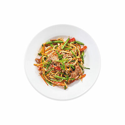 Удон с говядиной в соусе Черный перец в Алло! Пицца по цене 380