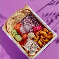 На тарелке айдахо с говядиной в Вертимский