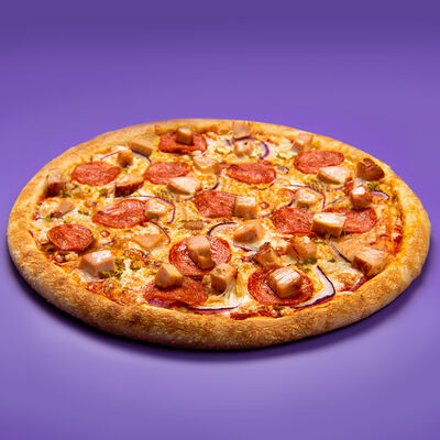 Пицца острая с халапеньо 30 см в Food taxi по цене 640 ₽