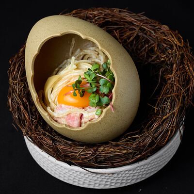 Паста карбонара в Эндорфин по цене 760 ₽