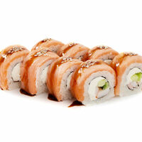 Запеченный ролл Филадельфия в Good Sushi