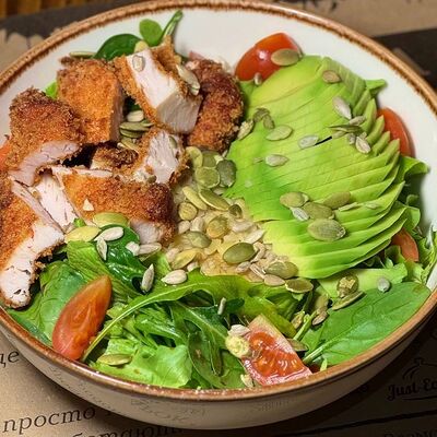 Боул с булгуром и курицей в Эдисон по цене 24 р.