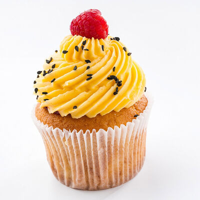 Big капкейк малина-маракуйя в Udcкафе Upside Down Cake по цене 290 ₽