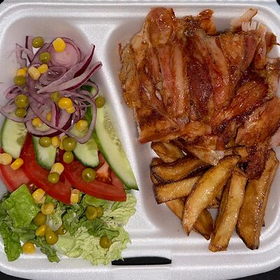 Шаурма Домашняя в ланч боксе в Пекарня у дяди Миши по цене 735 ₽