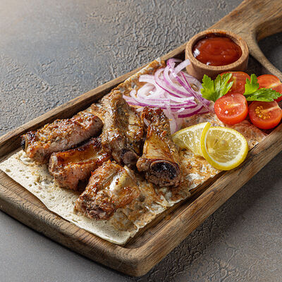 Ребрышки свиные в Дикий койот по цене 499 ₽