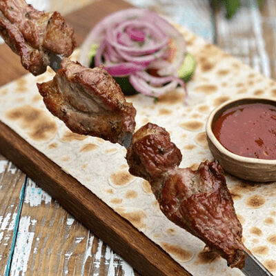 Шашлык из свинины в Чача по цене 590 ₽