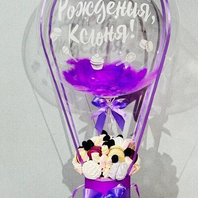Сладкий букет с зефиромв Дарите красиво по цене 5240 ₽