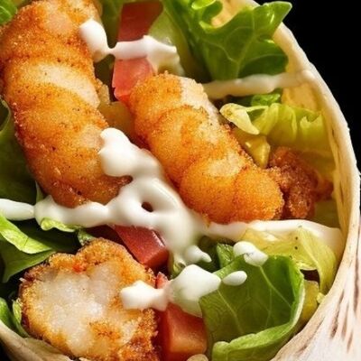 Шаурма с креветкой в Шашлык хаус по цене 550 ₽