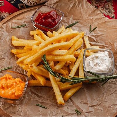 Картофель фри в #Лаваш по цене 300 ₽