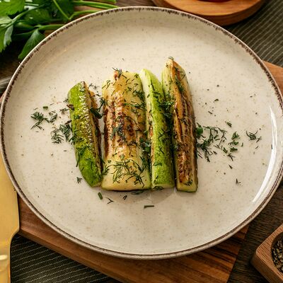 Кабачки жареные с травами в Шампурико Kitchen по цене 117 ₽