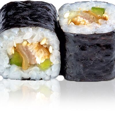 Ролл классический с макрелью 6 шт в MaybeSushi по цене 155 ₽