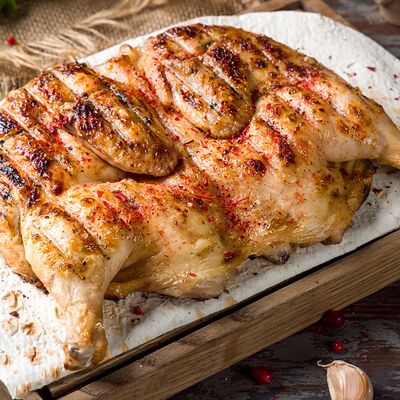 Цыплёнок табака в Halal Grill по цене 1320 ₽