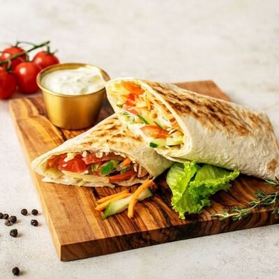 Шаурма вегетарианская в Шампурико по цене 179 ₽