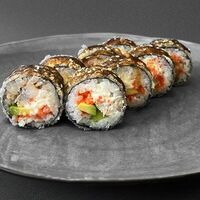 Ролл с курицей в темпуре в Рисовый дракон