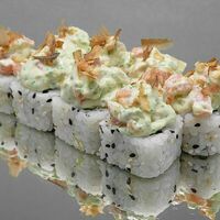 Ролл Севиче с копченым лососем и авокадо в ХО