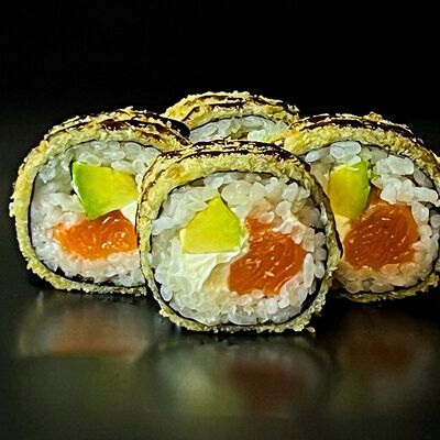 Ролл Салмон темпура в Yummy Sushi по цене 455 ₽