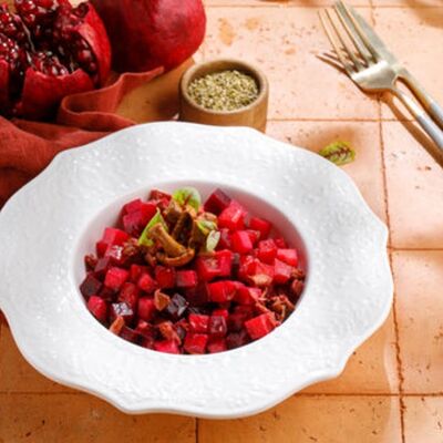 Винегрет с маринованными грибами в Баклажан в ТЦ 