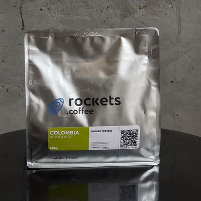 Кофе Rockets Colombia Perla del Otun в зернах в Pack по цене 1183 ₽