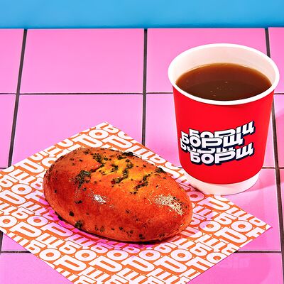 Щи в пирожке в Борщ по цене 450 ₽