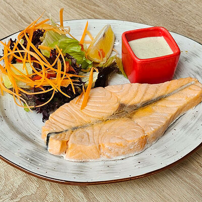 Стейк сёмги на пару в Pronto Pizza по цене 1310 ₽