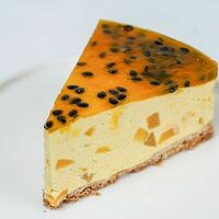 Чизкейк Манго-персик-маракуйя в Эклер