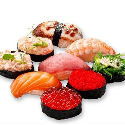 Сет Суши Тайм Премиум - Королевская дегустация в ДКВКУС по цене 1689 ₽