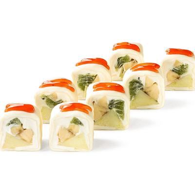 Сладкий ролл с клубничным соусом в Суши Шоп по цене 362 ₽