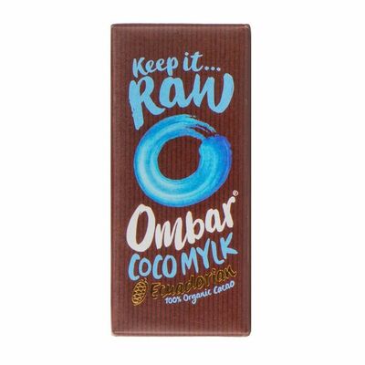 Шоколад органический Ombar молочный Keep it raw Coco Milk в Азбука Вкуса Экспресс Меню по цене 415 ₽