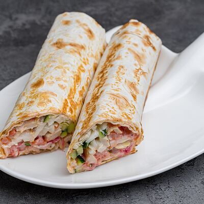 Шаверма в лаваше (мега) в А когда не Вкусно?! по цене 399 ₽