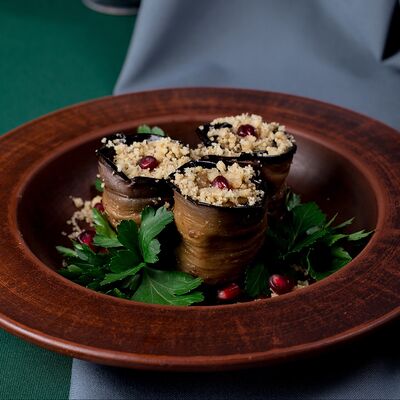 Баклажаны с орехами в Пиросмани по цене 650 ₽