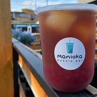 Бабл Ти - Малина & Лаванда в Manioka bubble tea bar