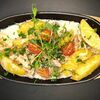 Скворчащая сковородка с курицей в Cafe+Vibe по цене 383