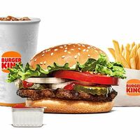 Воппер мини комбо в Burger King