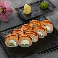 Ролл запечённая филадельфия в Суши Well