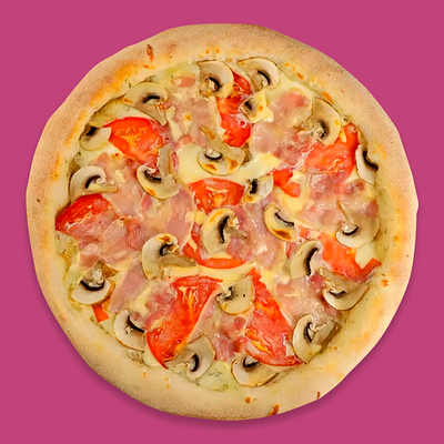 Супер пиццетта с беконом и грибами в Дома Пицца по цене 315 ₽