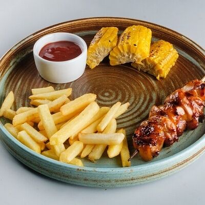 Кидс-бокс с шашлычком в Космос по цене 900 ₽