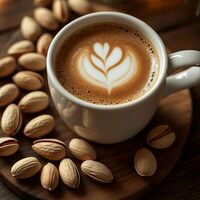 Фисташковый Латте в Coffee Cloud