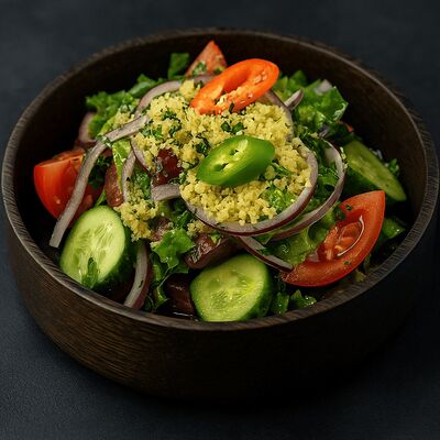 Овощной салат по-грузински с грецким орехом в Колхида Palace по цене 680 ₽