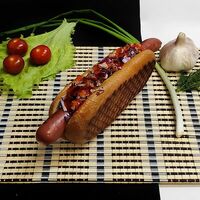 Хот-дог острый с беконом в Grill Dog