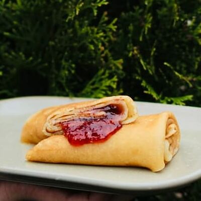 БЛИН ЧЁРНАЯ СМОРОДИНА (Джем) в Кофейня Mozart по цене 120 ₽