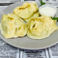 Манты с лесными грибами и картофелем в БлинОК!