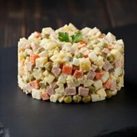 Оливье как у мамы в ОЛИО пицца и суши