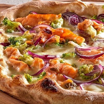 Пицца Копченый лосось 26 см в Pizzarella36 по цене 1090 ₽