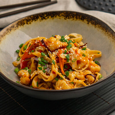 Удон с креветками в Престо по цене 780 ₽