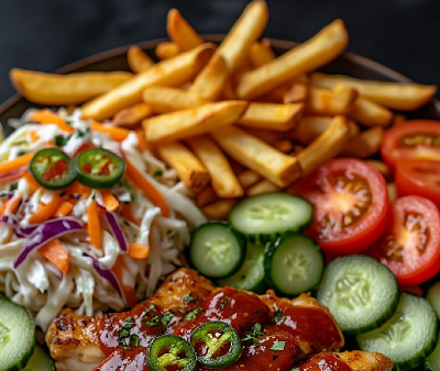 Острая тарелка в Bazar street food по цене 570 ₽