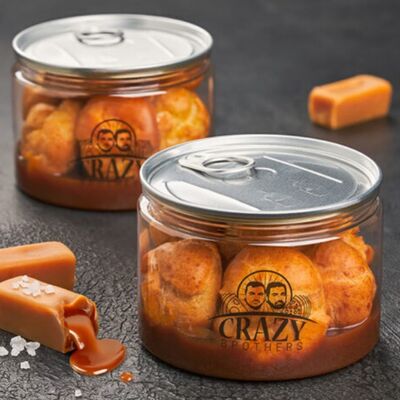 Банкейк Профитроли с карамельным соусом в Вкусный кофе по цене 690 ₽
