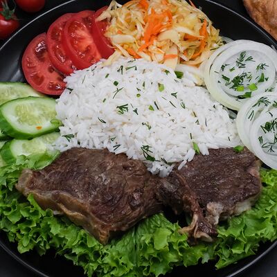 Казан-кебаб из говядины с рисом в AL BARAKAT по цене 620 ₽