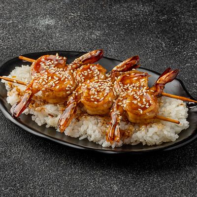 Шашлычок из Креветок в Роллофф по цене 729 ₽