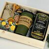 Новогодний подарочный набор глинтвейн в деревянном ящикев Дарите красиво по цене 4890